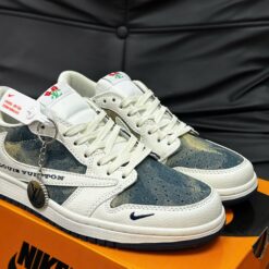 Giay Nike Air Jordan Low Travis LV Denim Navy Blue Giày Nike Air Jordan Low Travis LV Denim Navy Blue