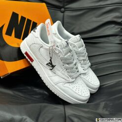 Giay Nike Air Jordan Low Travis LV White Silver Giày Nike Air Jordan Low Travis LV White Silver