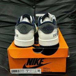 Giay Nike Air Jordan Low Travis Scott Gucci Xam Xanh Navy Giày Nike Air Jordan Low Travis Scott Gucci Xám Xanh Navy