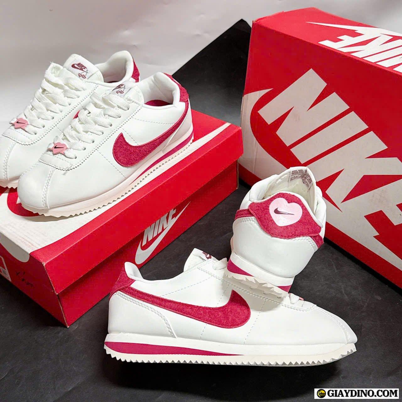 Giày Nike Cortez Valentine’s Day Trắng Đỏ Giày Nike Cortez Valentine’s Day Trắng Đỏ