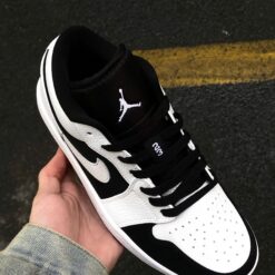 Giay Nike Jordan 1 Retro Low Tuxedo Trang Den Giày Nike Jordan 1 Retro Low Tuxedo Trắng Đen
