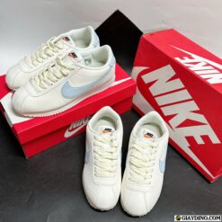 Giay Nike Trang Xanh Cortez White Light Armory Blue Giày Nike Trắng Xanh Cortez White Light Armory Blue