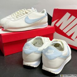 Giay Nike White Light Armory Blue Cortez Trang Xanh Giày Nike White Light Armory Blue Cortez Trắng Xanh