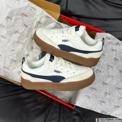 Giay Puma Park Life Style OG De Nau Trang Xanh Navy Giày Puma Park Life Style OG Đế Nâu Trắng Xanh Navy