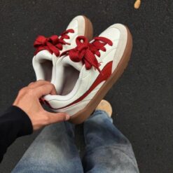 Giay Puma Park Life Style OG Trang Do De Nau Giày Puma Park Life Style OG Trắng Đỏ Đế Nâu