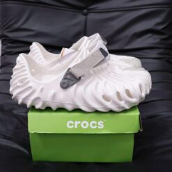 Suc Crocs Pollex Clog Salehe Bembury Stratus Trang Sục Crocs Pollex Clog Salehe Bembury Stratus Trắng