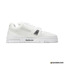 Giày Louis Vuitton Trainer trắng đính đá sang trọng