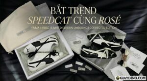 Bắt Trend Speedcat Cùng Rosé Mẫu Sneaker Gây Bão Đã Cập Bến Dino Sneaker