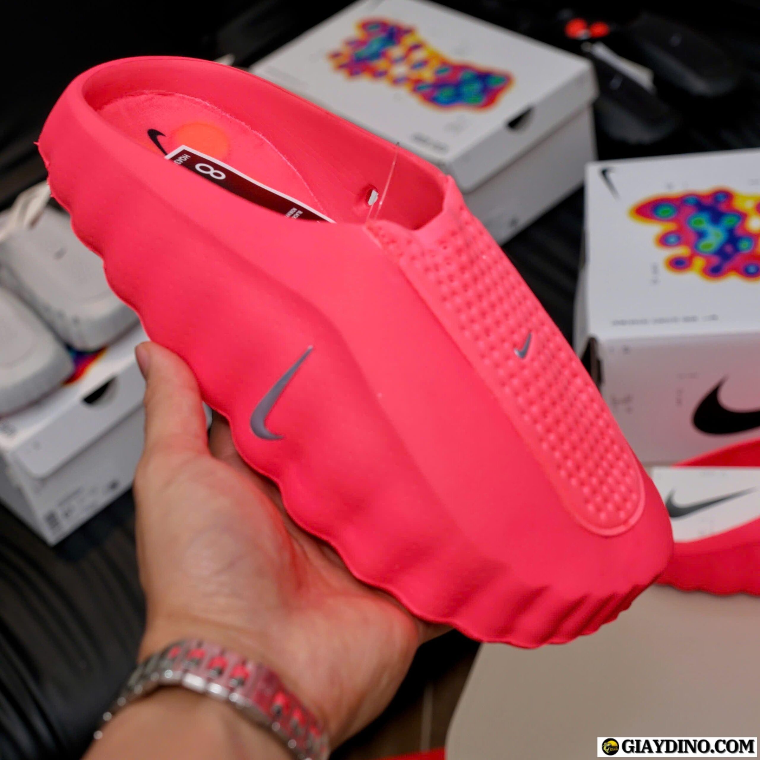 Dép Nike Mind 001 Đỏ Solar Red Dép Nike Mind 001 Đỏ Solar Red