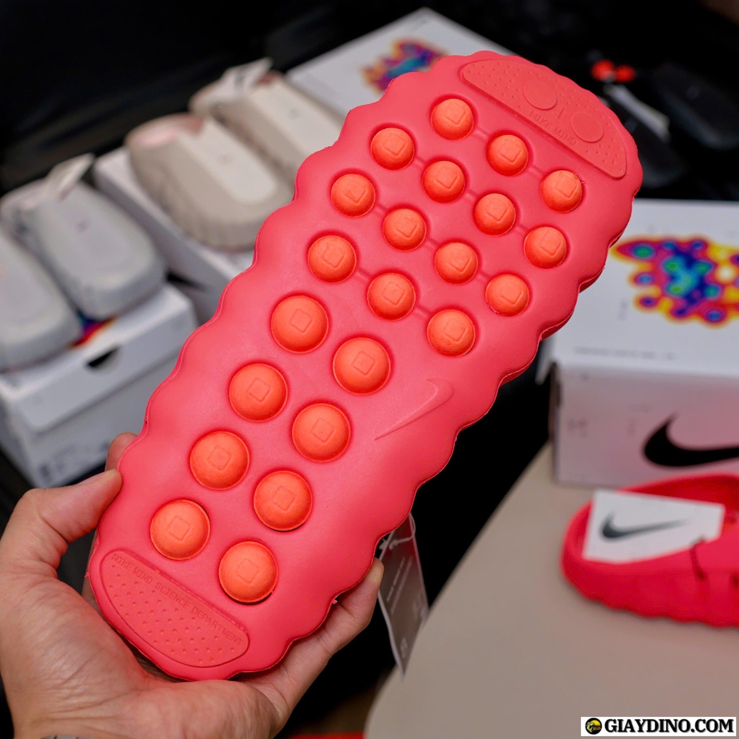 Dép Nike Mind Slide 001 Solar Red Dép Nike Mind Slide 001 Solar Red