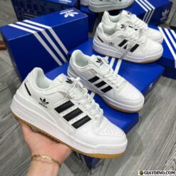Giay Adidas Forum 84 Low White Black Gum Giày Adidas Forum 84 Low White Black Gum