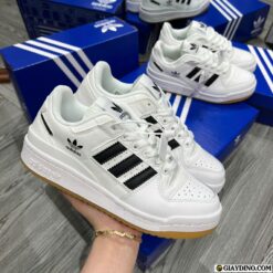 Giay Adidas Forum 84 Low White Black Leather Giày Adidas Forum 84 Low White Black Leather