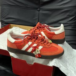 Giay Adidas Handball Spezial Mau Do Soc Trang Giày Adidas Handball Spezial Màu Đỏ Sọc Trắng