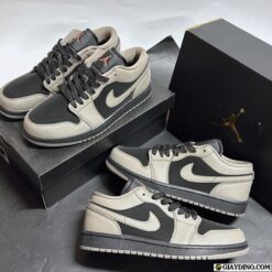 Giay Nike Air Jordan 1 Low SE Nau Den Beige Giày Nike Air Jordan 1 Low SE Nâu Đen Beige