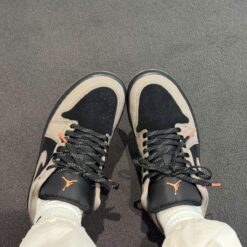 Giay Nike Air Jordan 1 Low SE Nau Den Olive Grey Giày Nike Air Jordan 1 Low SE Nâu Đen Olive Grey