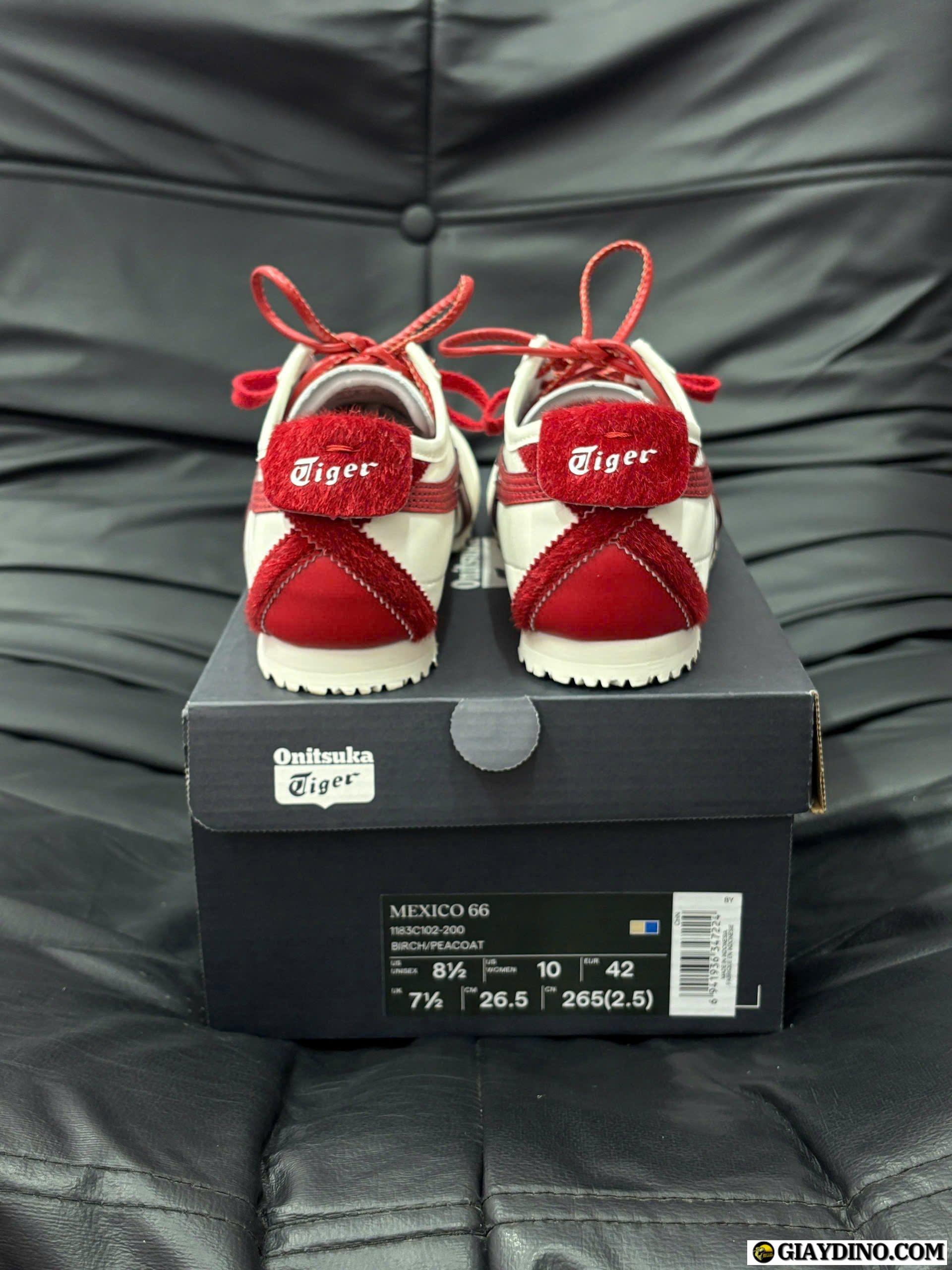 Giày Onitsuka Tiger Mexico 66 Heritage White Red Giày Onitsuka Tiger Mexico 66 Heritage White Red