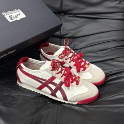 Giay Onitsuka Tiger Mexico 66 White Red Unisex Giày Onitsuka Tiger Mexico 66 White Red Unisex