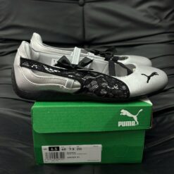 Giay Puma Speedcat Ballet Bac Phoi Ren Den Silver Black Lace Giày Puma Speedcat Ballet Bạc Phối Ren Đen Silver Black Lace