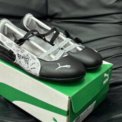 Puma Speedcat Ballet Lace JD Exclusive Den Bac Silver Black Puma Speedcat Ballet Lace JD Exclusive Đen Bạc Silver Black