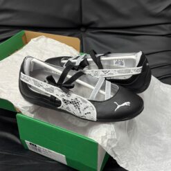 Puma Speedcat Ballet Lace JD Exclusive Silver Black Den Bac Puma Speedcat Ballet Lace JD Exclusive Silver Black Đen Bạc
