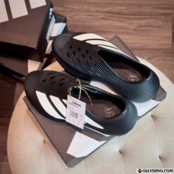 Dep Adidas Purechill Runner Core Black Den Soc Trang Dép Adidas Purechill Runner Core Black Đen Sọc Trắng