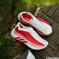 Giay Adidas Hyper Boost Edge White Pure Ruby Trang Do Giày Adidas Hyper Boost Edge White Pure Ruby Trắng Đỏ