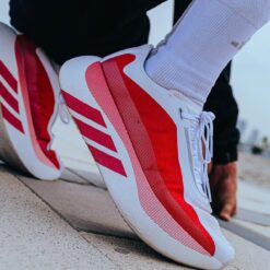 Giay Adidas Hyperboost EDGE White Red Trang Do AUTO-DRAFT