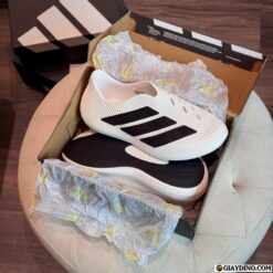 Giay Adidas Purechill Runner Core White Trang Soc Den Giày Adidas Purechill Runner Core White Trắng Sọc Đen