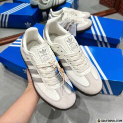 Giay Adidas Samba OG Mau Trang Xam Granite Giày Adidas Samba OG Màu Trắng Xám Granite