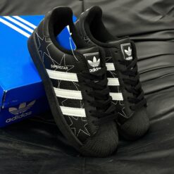 Giay Adidas Superstar II Core Black Cream White Giày Adidas Superstar II Core Black Cream White