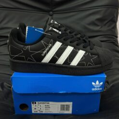 Giay Adidas Superstar II Core Black Den Trang Giày Adidas Superstar II Core Black Đen Trắng