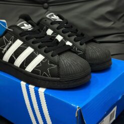 Giay Adidas Superstar II Den Trang Giày Adidas Superstar II Đen Trắng