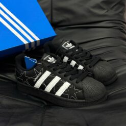 Giay Adidas Superstar II W Core Black Den Trang Giày Adidas Superstar II W Core Black Đen Trắng