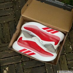 Giay Chay Bo Adidas Hyperboost EDGE White Red Trang Do Giày Chạy Bộ Adidas Hyperboost EDGE White Red Trắng Đỏ