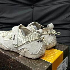 Giay Jeep Mary Jane Classic Grey De Cao Su Chong Truot Giày Jeep Mary Jane Classic Grey Đế Cao Su Chống Trượt