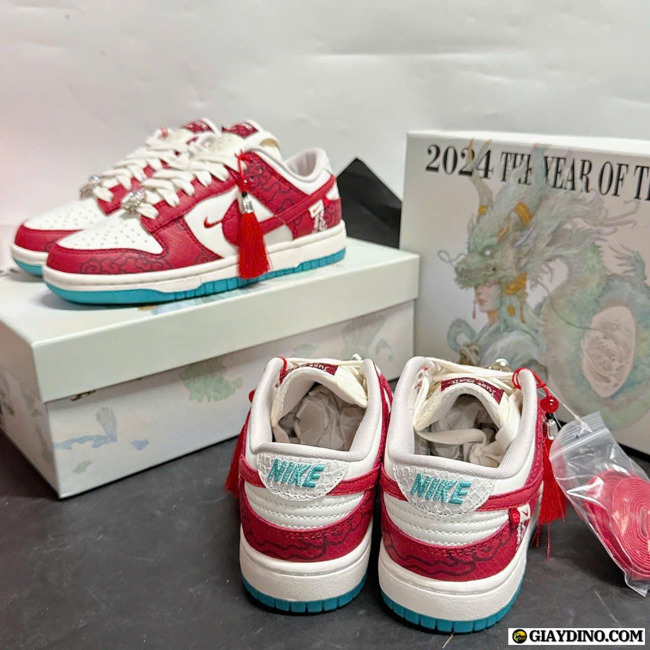 Giày Nike Dunk Low Trắng Đỏ Cổ Thấp Giày Nike Dunk Low Trắng Đỏ Cổ Thấp