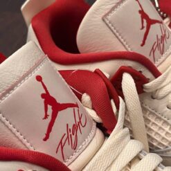Giay Nike Jordan 4 Valentines Day 2026 Trang Do Giày Nike Jordan 4 Valentine's Day 2026 Trắng Đỏ