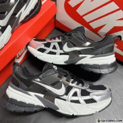 Giay Nike V2K Den Bac Black Metallic Silver Giày Nike V2K Đen Bạc Black Metallic Silver