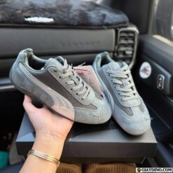 Giay Puma Speedcat Premium Shadow Xam Den Bac Matte Silver Giày Puma Speedcat Premium Shadow Xám Đen Bạc Matte Silver