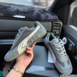 Giay Puma Speedcat Xam Den Bac Matte Silver Giày Puma Speedcat Xám Đen Bạc Matte Silver