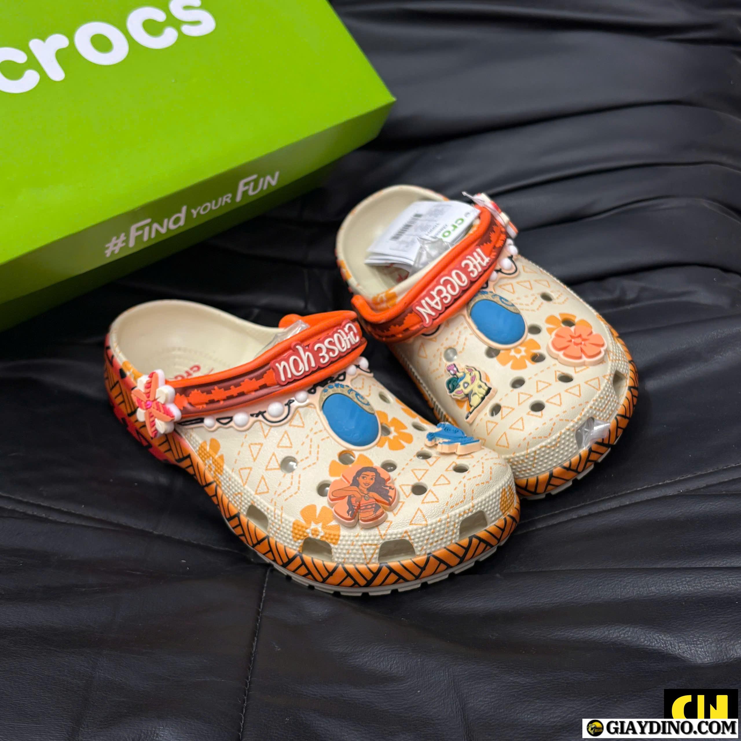 Dep Crocs Disney Crocs Classic Clog Moana Import placeholder for 2272