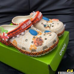 Dep Crocs Moana Disney Full Box Phu Kien Dép Crocs Disney Crocs Classic Clog Moana 211196-90H