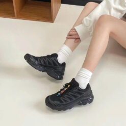 Giay Leo Nui Nam Nu Salomon XT 6 Triple Black Giày Leo Núi Nam Nữ Salomon XT-6 Triple Black