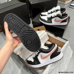 Giay Nike Jordan 1 Co Thap Phoi Mau Den Hong Fullbox Giày Nike Jordan 1 Cổ Thấp Phối Màu Đen Hồng Fullbox