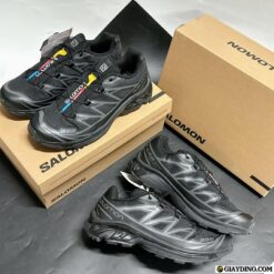 Giay Salomon x Slam Jam XT 4 Black Magnet Giày Salomon x Slam Jam XT-4 Black Magnet