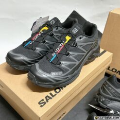 Giay The Thao Da Ngoai Salomon XT 6 Triple Black Giày Thể Thao Dã Ngoại Salomon XT-6 Triple Black