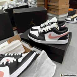 Giay The Thao Nike Air Jordan 1 Low Pink Black Hot Trendy Giày Thể Thao Nike Air Jordan 1 Low Pink Black Hot Trendy