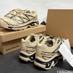 Giay The Thao Salomon XT 6 GTX Safari Brown Black Giày Thể Thao Salomon XT-6 GTX Safari Brown Black
