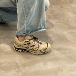 Giay Trekking Cao Cap Salomon XT 6 Gore Tex Safari Cream Giày Trekking Cao Cấp Salomon XT-6 Gore-Tex Safari Cream