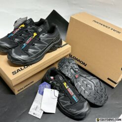 Giay Trekking Salomon XT 6 Triple Black Chong Tron Truot Giày Trekking Salomon XT-6 Triple Black Chống Trơn Trượt
